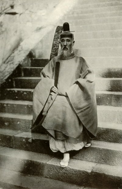 كاهن شنتو ، 1910. بواسطة هربرت بونتينج