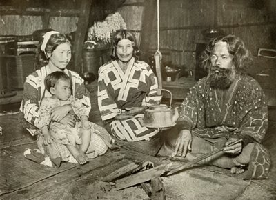 عينو الرجل والمرأة في المنزل ، 1910. بواسطة هربرت بونتينج