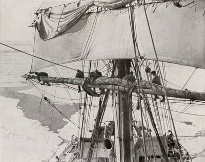 الشراع اللاحق في العبوة ، c19101913 ، 1913 بواسطة هربرت بونتينج