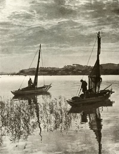 على خليج طوكيو ، 1910. بواسطة هربرت بونتينج