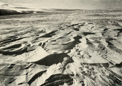 Sastrugi ، 21 فبراير 1911 ، 1913 بواسطة هربرت بونتينج