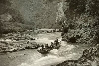 إطلاق النار على منحدرات كاتسورا-جاوا ، 1910. بواسطة هربرت بونتينج