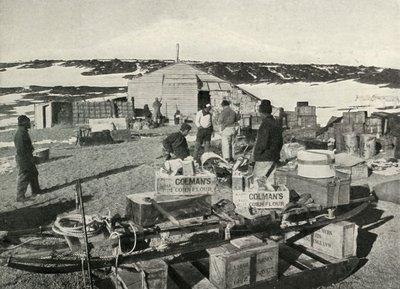 حالة الشؤون بعد أسبوع من الهبوط ، 1911 ، 1913 بواسطة هربرت بونتينج