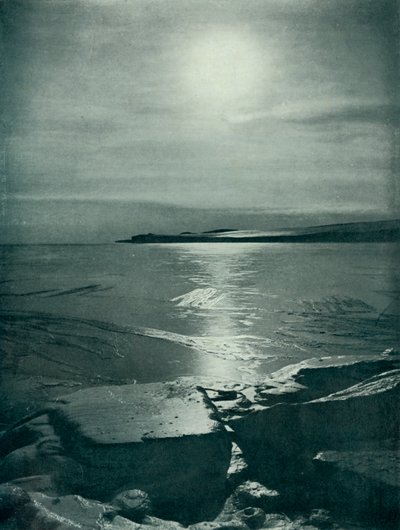 تجمد البحر ، c19101913 ، 1913. بواسطة هربرت بونتينج