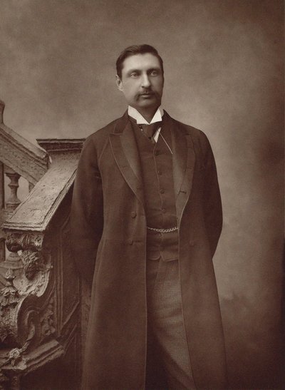 صورة للكاتب السير هنري رايدر هاغارد 1856-1925. بواسطة هربرت روز بارود