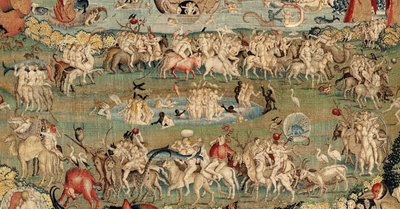 حديقة المسرات الأرضية. كاليفورنيا. 1560 (نسيج) بواسطة هيرونيموس (بعد) بوش