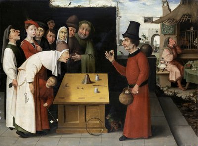 The Charlatan بواسطة هيرونيموس بوش