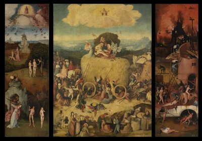 The Haywain Triptych ، ج. 1516 بواسطة هيرونيموس بوش