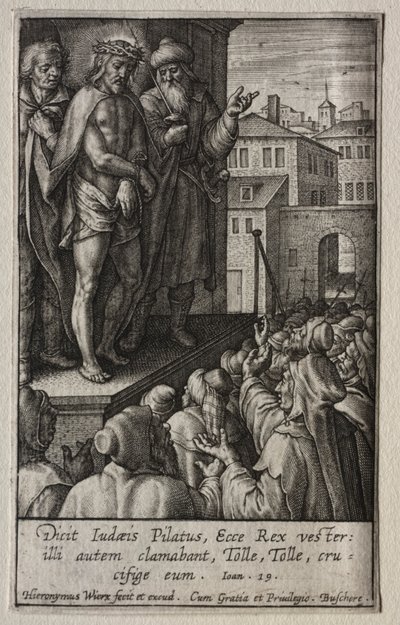 العاطفة: Ecce Homo بواسطة هيرونيموس ويريكس