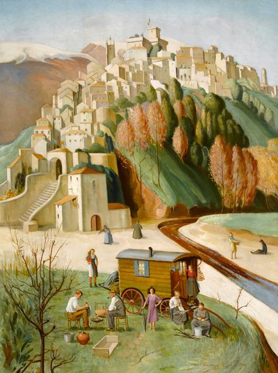 Cagnes Sur Mer ، الريفيرا الفرنسية ، 1922-1946 بواسطة هيلدا ماري هارفي