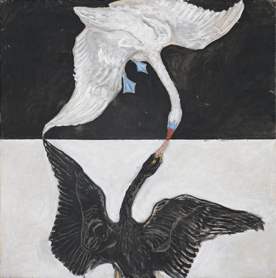 المجموعة IXSUW ، رقم 1 ، البجعة ، رقم 1 ، 1914-1915. بواسطة Hilma af Klint