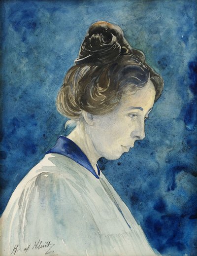 بورتريه ذاتي ، ج. 1890. بواسطة هيلما أف كلينت