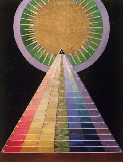 بدون عنوان رقم 1 من سلسلة لوحات المذبح ، 1915 بواسطة Hilma af Klint