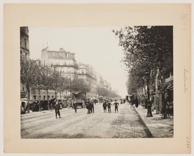 شارع في مونمارتر، باريس، حوالي عام 1890 (صورة) بواسطة هيبوليت بلانكارد