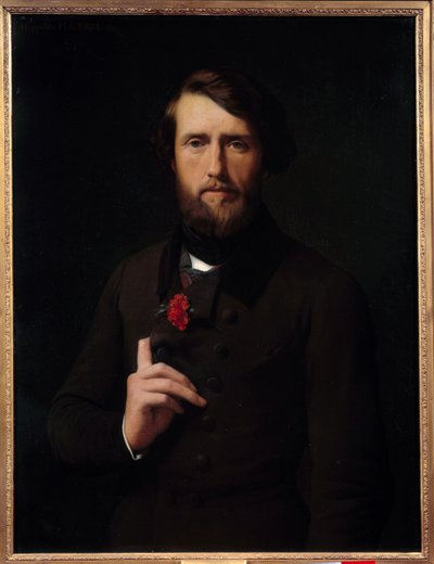 صورة للكونت فيليكس من أرجوزون (1800-1874) لوحة لهيبوليث فلاندرين (1809-1864) القرن التاسع عشر. أحد 0،83x0،64 م بواسطة هيبوليت فلاندرين