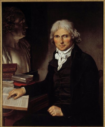 صورة للدكتورة ماري فرانسوا كزافييه بيشات (1771-1802). لوحة بيير ماكسيميليان ديلافونتين (1774-1860) بواسطة هيبوليت فلاندرين