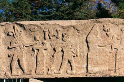 Bas-relief from Kultepe (Kanesh), Cappadocia, Turkey, Hittite civilization, 3rd millennium BC بواسطة الحيثي