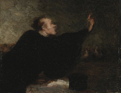 محامي محاكمة 1853-1854 بواسطة الشرف دومييه