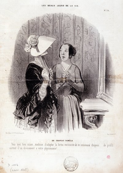 أزياء الكرتون. مسلسل "" The Beautiful Days of Life "": "A Pamela hat ..." في 4 نوفمبر بواسطة الشرف دومييه