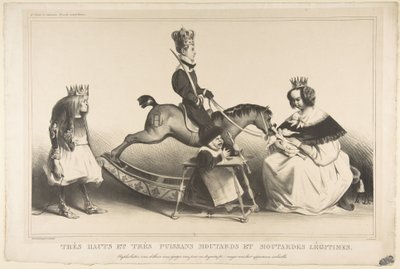 متعب للغاية وعصري شرعي قوي للغاية ، فبراير 1834. بواسطة الشرف دومييه