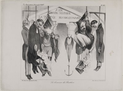 تشريفات البانثيون، لوحة 433 بواسطة Honoré Victorin Daumier