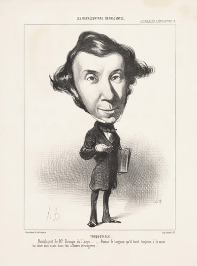 توكفيل ، 1849 بواسطة الشرف دومييه