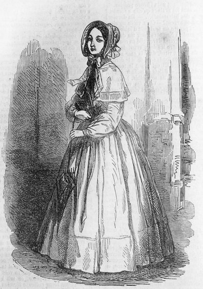 جولي ميركاديت ، رسم توضيحي من Good Businessman (Le Faiseur) بقلم Honore de Balzac (1799-1850) ، الطبعة الفرنسية بواسطة Honore de Balzac