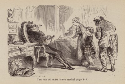 رسم توضيحي ل Un Bon Petit Diable (نقش) بواسطة هوراس (بعد) كاستيلي