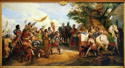 معركة بوفينس بواسطة Horace Vernet