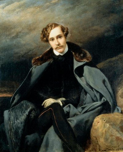 صورة للأمير الكسندر إيفانوفيتش بارياتينسكي 1815-1879 ، 1837. بواسطة Emile Jean Horace Vernet