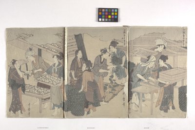 بالثلاثي (حبر على ورق) بواسطة Hosoda eisi