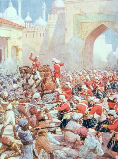 السير هنري هافلوك (1795-1857) في إغاثة لكناو بواسطة هوارد ديفي