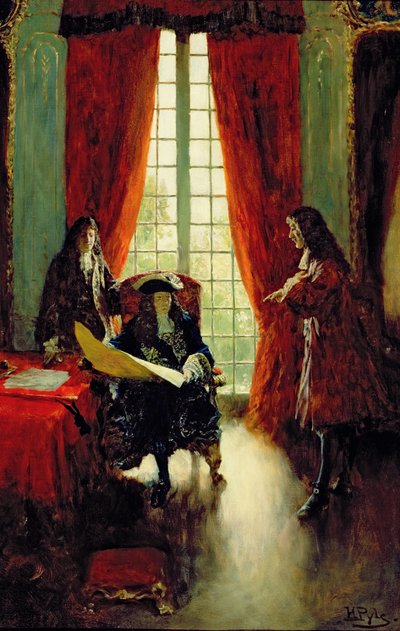 التماسات La Salle إلى الملك للحصول على إذن لاستكشاف نهر المسيسيبي ، من كتاب The Great La Salle بقلم Henry Loomis Nelson (1846-1908) ، المنشور في مجلة Harper