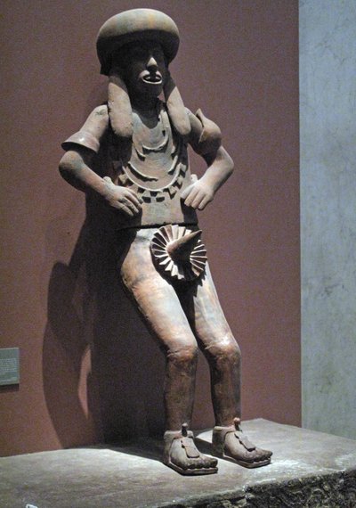 Statue of a priest, Postclassic period, c.900-c.1521 (terracotta) بواسطة هواكستيك هواكستيك