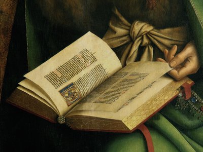 تفاصيل يوحنا المعمدان ، من جنت مذبح بواسطة Hubert & Jan van (1390 1441) Eyck