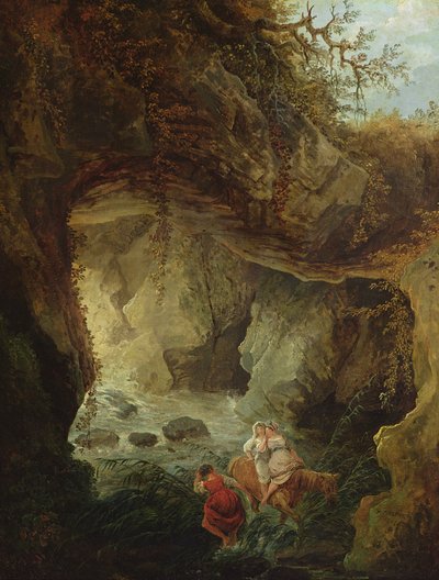 الكهف ، 1772 بواسطة هوبير روبرت