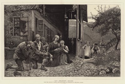 في باب الموت بواسطة Hubert von Herkomer