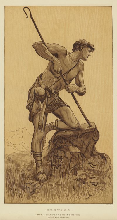 مساء بواسطة Hubert von Herkomer