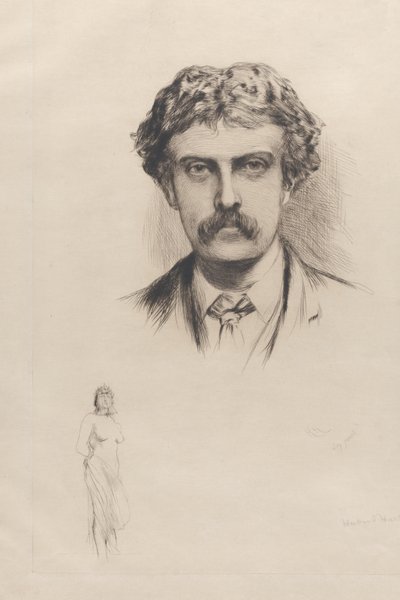 صورة سيسيل لوسون ، ١٨٨٢. بواسطة Hubert von Herkomer