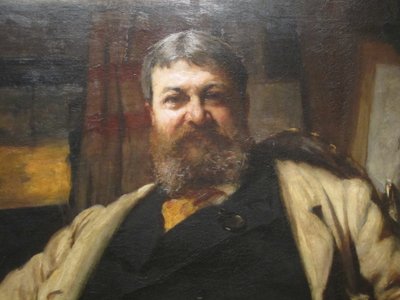 صورة للمهندس المعماري هنري هوبسون ريتشاردسون بواسطة Hubert von Herkomer