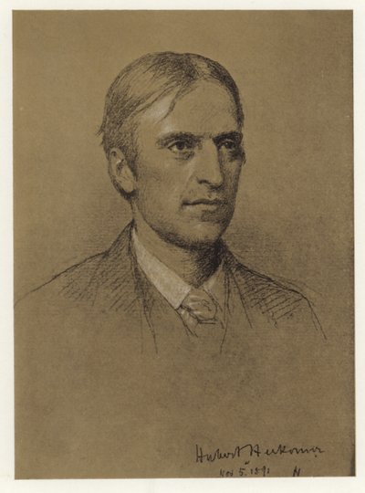 صورة ذاتية ل Hubert Herkomer بواسطة Hubert von Herkomer