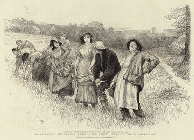تيس من كوت urbervilles بواسطة Hubert von Herkomer