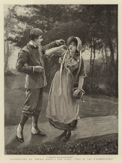 تيس من كوت urbervilles بواسطة Hubert von Herkomer