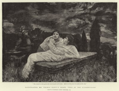 تيس من كوت urbervilles بواسطة Hubert von Herkomer