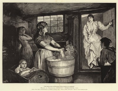 تيس من كوت urbervilles بواسطة Hubert von Herkomer