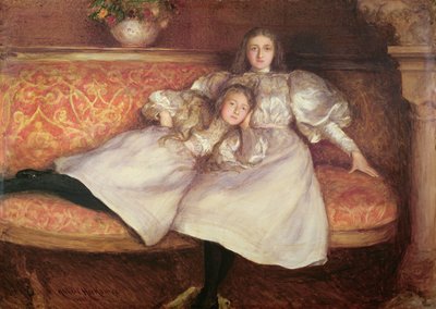 بنات بارون من إرلانجر بواسطة Hubert von Herkomer