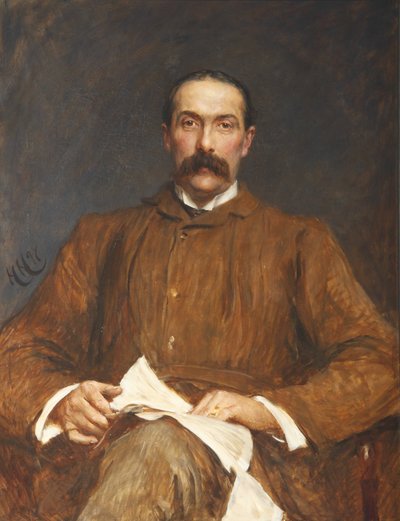 وليام ليونارد كورتني بواسطة Hubert von Herkomer
