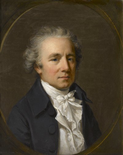 Nathaniel Marchant، RA، c.1780 (زيت على خشب) بواسطة هيو دوجلاس هاملتون