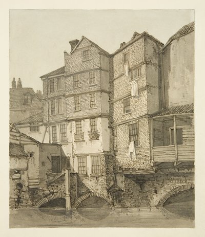The Frome ، باتجاه المنبع نحو جسر الكريسماس ، 1823 بواسطة هيو أونيل