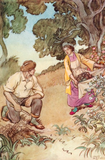 رسم توضيحي لـ JM Barries The Crichton الرائع بواسطة هيو طومسون